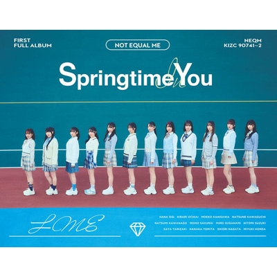 Springtime In You 【初回限定豪華盤】(+Blu-ray) : ≠ME | HMV&BOOKS