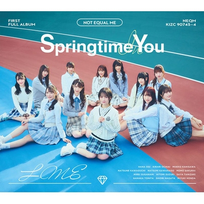 Springtime In You 【初回限定盤】(+Blu-ray) : ≠ME | HMV&BOOKS 