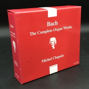 シャピュイ　バッハ　オルガン　CD 全集 中古:盤質AB】 オルガン作品全集 シャピュイ（14CD