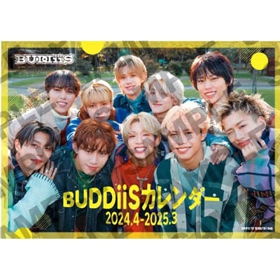 BUDDiiS卓上カレンダー2024.4-2025.3 : BUDDiiS | HMV&BOOKS online