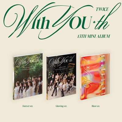 13th Mini Album: With YOU-th (ランダムカバー・バージョン) : TWICE ...