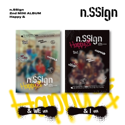 2nd MINI ALBUM: Happy & (ランダムカバー・バージョン) : n.SSign 
