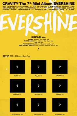 7th Mini Album: EVERSHINE (DIGIPACK ver.)(ランダムカバー 