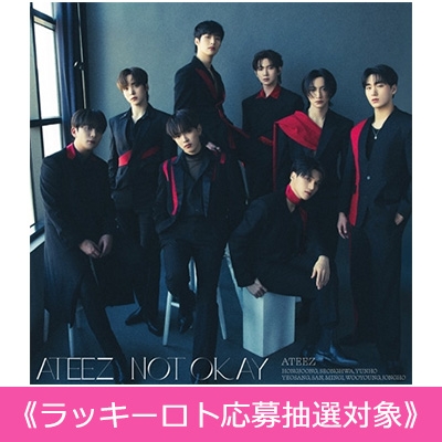 ラッキーロト応募抽選対象》 NOT OKAY 【初回フラッシュプライス盤】 【1回目】《全額内金》 : ATEEZ | HMVu0026BOOKS  online - UMCK7232A