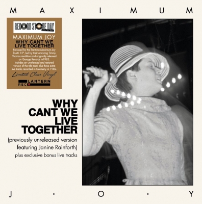 Why Can't We Live Togheter (Previously Unreleased Version Featuring Janine  Rainforth)【2024 RECORD STORE DAY 限定盤】(アナログレコード) : Maximum Joy | HMVu0026BOOKS  online - LANR042