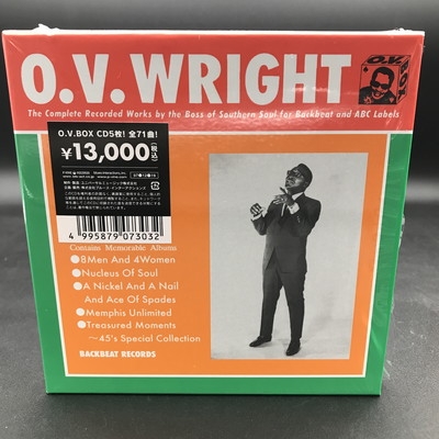 中古:盤質A】 O.v.Box : O. V. Wright | HMV&BOOKS online - PCD7303