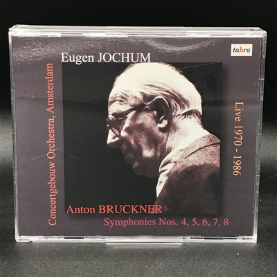 中古:盤質AB】 交響曲第4,5,6,7,8番 オイゲン・ヨッフム&コンセルトヘボウ管弦楽団(1970-1986)(6CD) : ブルックナー  (1824-1896) | HMV&BOOKS online - TALT011