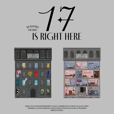 SEVENTEEN BEST ALBUM「17 IS RIGHT HERE」 (2 Version set 