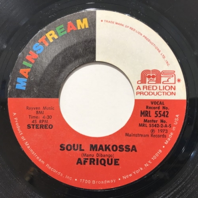 【中古:盤質B】 Soul Makossa / Hot Mud : Afrique | HMV&BOOKS Online - MRL5542