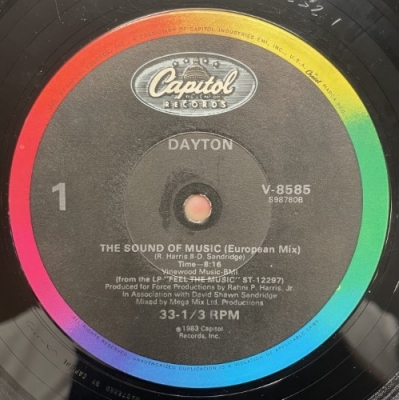 (USED)Dayton The Sound of Music アナログレコード Dayton – The Sound Of Music – Vinyl (7