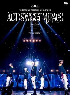 TOMORROW X TOGETHER WORLD TOUR ＜ACT : SWEET MIRAGE＞ IN JAPAN 【初回限定盤】 (3DVD)  : TOMORROW X TOGETHER | HMVu0026BOOKS online - TYBT-19040
