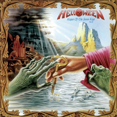 値下げ中　Helloweenハロウィン守護神伝Ⅰ、Ⅱ　オビ付きレコード2枚 Keeper Of The Seven Keys, Pt.2 (2024 Remaster) : Helloween