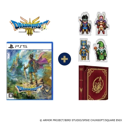 ドラゴンクエスト3 4人パーティセット＋収納ボックス 20-0206-1 PS5】ドラゴンクエストIII そして伝説へ… 旅立ちの4人パーティセット＋