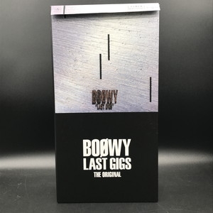 BOOWY LAST GIGS THE ORIGINAL(完全限定盤) 未開封 中古:盤質A】 LAST GIGS -THE ORIGINAL-【完全限定盤】 : BOOWY