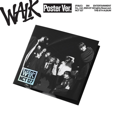 NCT127 ポスター Poetic Ver 6th Album: WALK (Poster Ver.) : NCT 127 | HMV&BOOKS online
