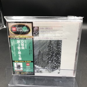 中古:盤質S】 交響曲第３番、第６番 バルビローリ＆ハレ管弦楽団（シングルレイヤー） : シベリウス（1865-1957） | HMVu0026BOOKS  online - TOGE15068