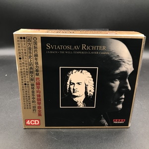 中古:盤質B】 平均律クラヴィーア曲集全曲 リヒテル（１９７３年インスブルック・ライヴ）（４ＣＤ） : バッハ（1685-1750） |  HMV&BOOKS online - CL4B860802