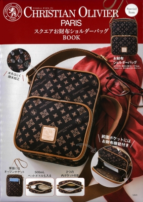 CHRISTIAN OLIVIER PARIS スクエアお財布ショルダーバッグ BOOK 