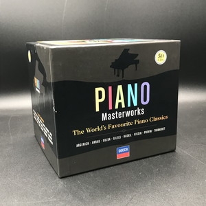新品 ピアノ・マスターワークス（50CD）未開封品 新品 ピアノ・マスターワークス（50CD）未開封品