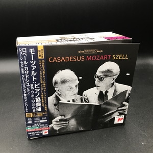 中古:盤質A】 ピアノ協奏曲集 ロベール・カザドシュ、ジョージ・セル＆クリーヴランド管弦楽団、コロンビア交響楽団、他（4SACD） : モーツァルト（1756-1791）  | HMV&BOOKS online - SICC10245