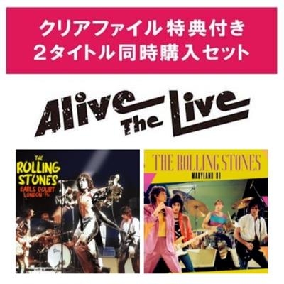 ローリング・ストーンズ 2024年12月6日発売 Alive The Live シリーズ