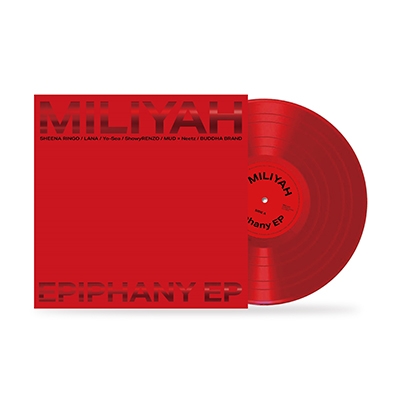 ② 新品未使用!!! 加藤ミリヤ / Epiphany アナログLPレコード