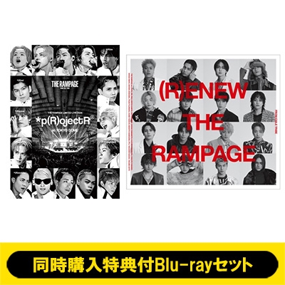 THE RAMPAGE アルバムセット　Blu-ray 同時購入特典付Blu-rayセット》 (R)ENEW (2CD)+THE RAMPAGE LIMITED