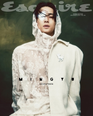Esquire 2024年 12月号(Korea)【表紙：ミンギュ（SEVENTEEN）C