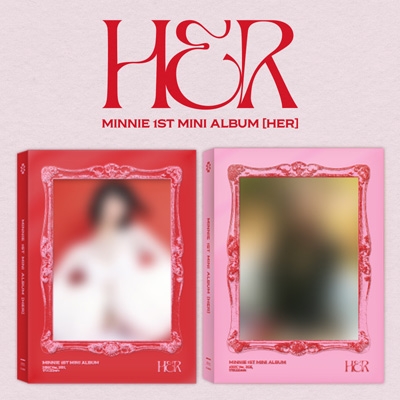 幸せなふたりに贈る結婚祝い Mini 1st Album MINNIE : (ランダムカバー・バージョン) [HER] アイドル
