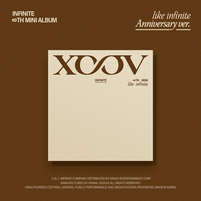 8th Mini Album: LIKE INFINITE (Anniversary Ver.) : INFINITE