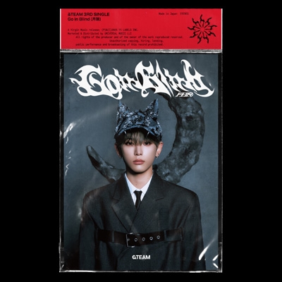 【在庫処分大特価!!】 Blind in Go (月狼)【メンバーソロジャケット盤 -】(CD+α -HARUA K-POP・アジア