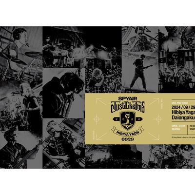 Just Like This 2024【完全生産限定盤】(2DVD+CD) : SPYAIR
