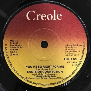 中古:盤質B】 You're So Right For Me : Eastside Connection