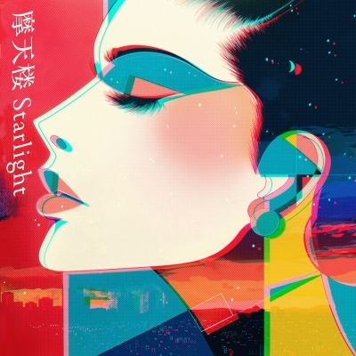 摩天楼Starlight (7インチシングルレコード) : DE DE MOUSE & 一