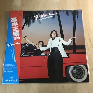 【LPレコード】高中正義 T-Wave 高中 正義 Masayoshi Takanaka / T-Wave (LP) / Kitty 1980 日本