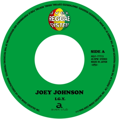 I.G.Y./ Right Here Waiting (7インチシングルレコード) : Joey