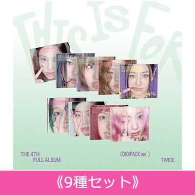9種セット》 4th Full Album: THIS IS FOR (DIGIPACK ver