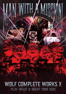 OUTLET SALE- 訳あり品など大放出 X Works Complete Wolf ～MAN WHAT PLAY MISSION ”15th” A WITH ミュージック