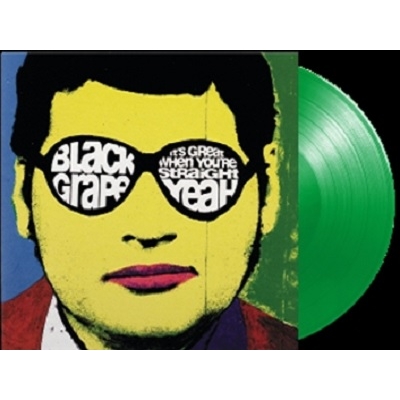 Black Grape レコード It's Great When You're Straightyeah 【限定盤】(グリーン