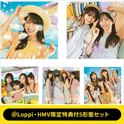 51枚バラ売りCD Loppi・HMV限定特典付5形態セット》Same numbers【Type-A+Type-B