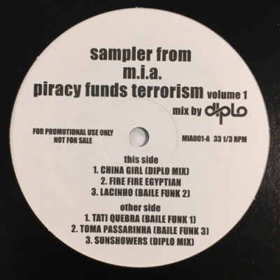 中古:盤質B】 Piracy Funds Terrorism Volume 1 : M.I.A.