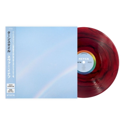 Hot Topic限定　NEVER ENOUGH レコード Never Enough 【限定盤】(帯付/レッド＆ブラックブレンド・ヴァイナル
