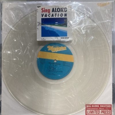 LP 大滝詠一 Sing Along Vacation 25AH1290PROMO NIAGARA プロモ /00260 大瀧詠一 A LONG VACATION プロモーション冊子 Niagara records