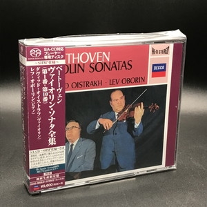 ヴァイオリン・ソナタ全集 オイストラフ、オボーリン（4CD