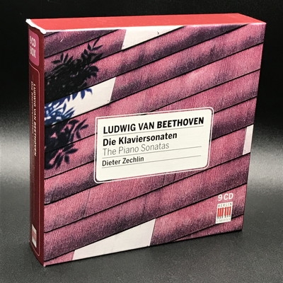 中古:盤質A】 ピアノ・ソナタ全集 ディーター・ツェヒリン（9CD