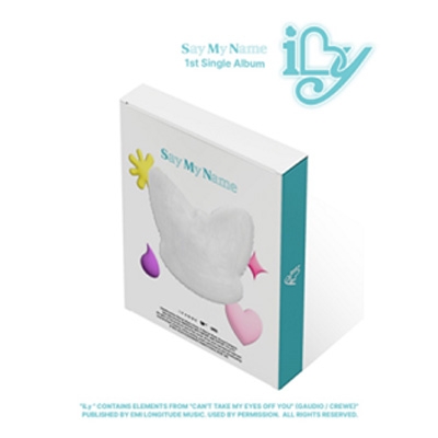 1st Single Album: iLy (HOLDER VER.) : SAY MY NAME (Korea