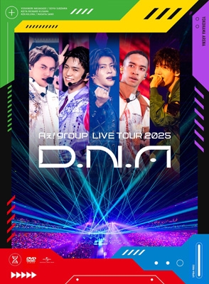 Aぇ! group LIVE TOUR 2025 D.N.A Aぇカードゲーム Aぇ! group LIVE TOUR 2025 D.N.A【初回盤】(2DVD) : Aぇ! group