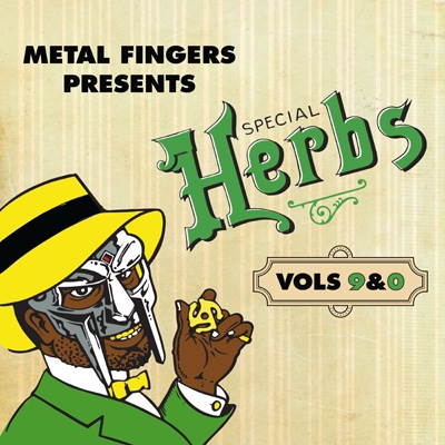 MF DOOM SPECIAL HERBS 9+0 一部レコード割れジャンク Metal Fingers Presents: Special Herbs Vol.9 & 0 : MF Doom