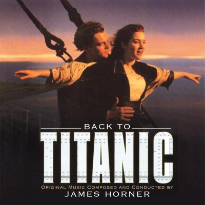 貴重 カラー・レコード2枚組 タイタニック サウンド・トラック Titanic タイタニック Titanic オリジナルサウンドトラック (半透明