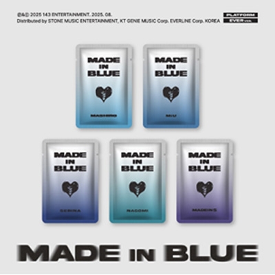 MADEIN_S サノク トレカ マシロ MADE IN BLUE 楽天市場】MADEIN S - 「MADE in BLUE」 (PLATFORM EVER ver